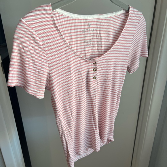 American eagle soft and sexy ribbed tee XS - Picture 1 of 4